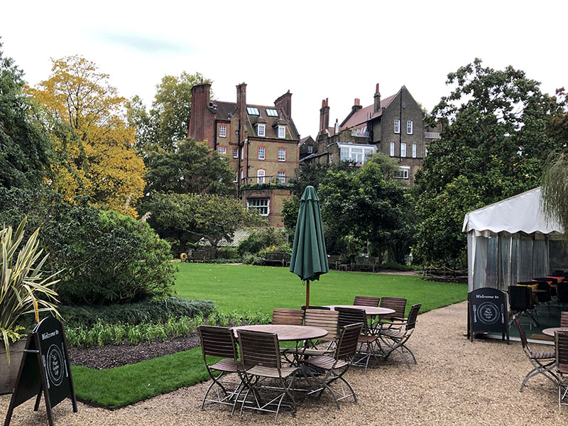 Chelsea Physic Garden. London, United Kingdom. October 20, 2019.