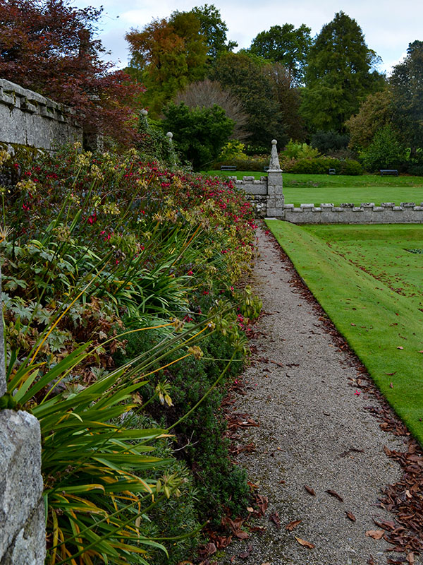Lanhydrock Gardens, Cornwall, England. Photo fourteen.